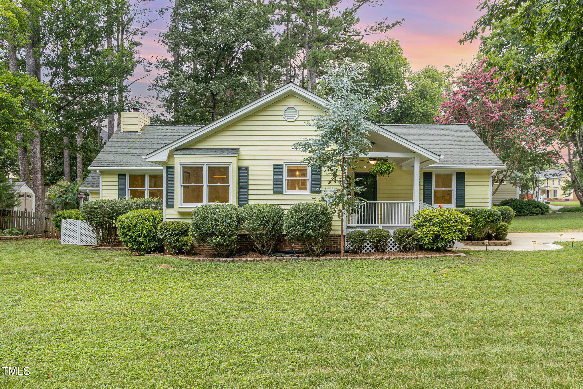 6025 Tarnhour Court Raleigh, NC 27612 - Photo 5 of 27 a front view of house with yard and green space