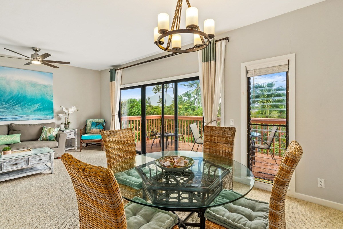 2370 Ho'ohu Road, Unit 522 Koloa, HI 96756 - Photo 7 of 29 a living room with furniture and a window