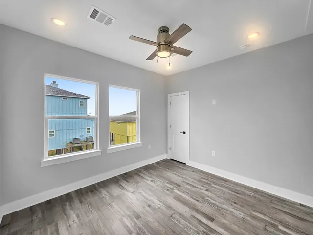 wooden floor in an empty room
