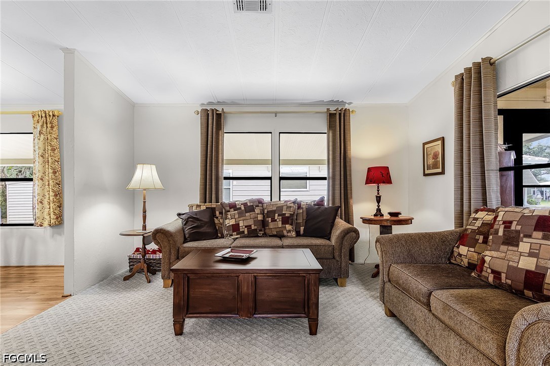 5 Erica Street Alva, FL 33920 - Photo 24 of 37 a living room with furniture and a large window