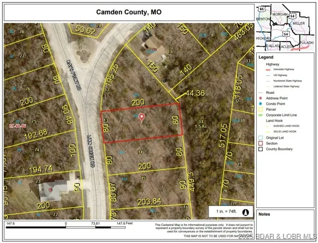 $3,500 | Lot 453 Linn Creek Road, Four Seasons, MO 65049