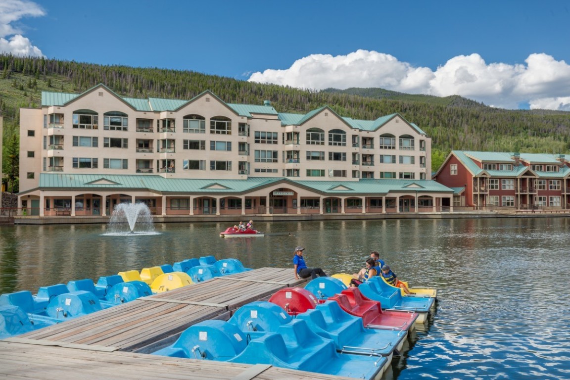 22280 Highway 6, Unit 1709 Keystone, CO 80435 - Photo 35 of 49 Enjoy pedal boats or paddle boarding at Keystone Lake in the Summer