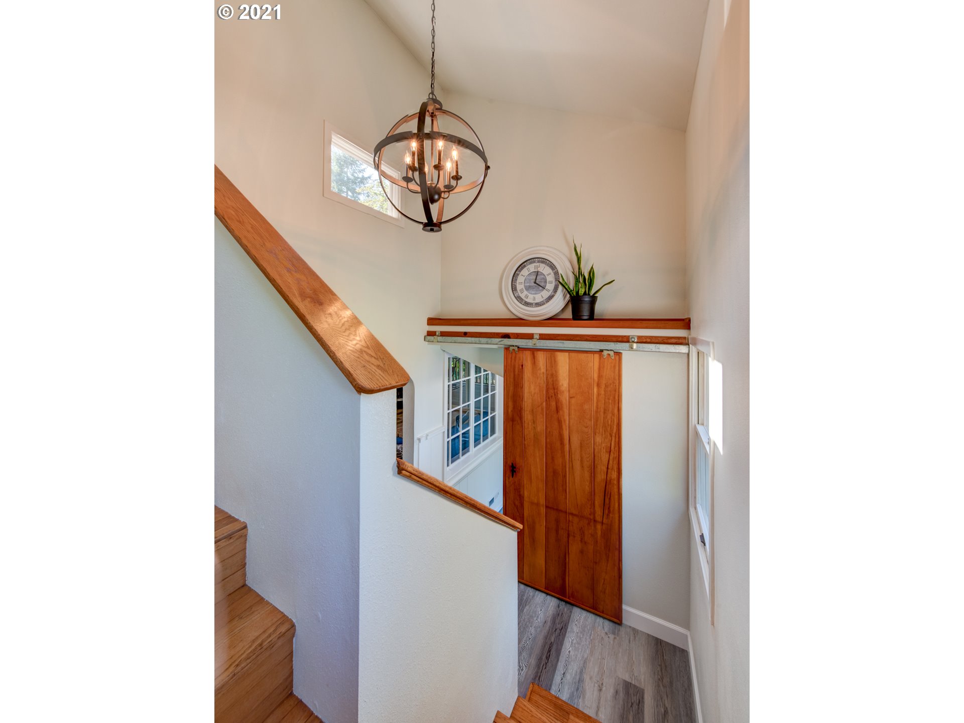 82039 Chickaree Road Lowell, OR 97452 - Photo 11 of 30 a view of a hallway with seating area