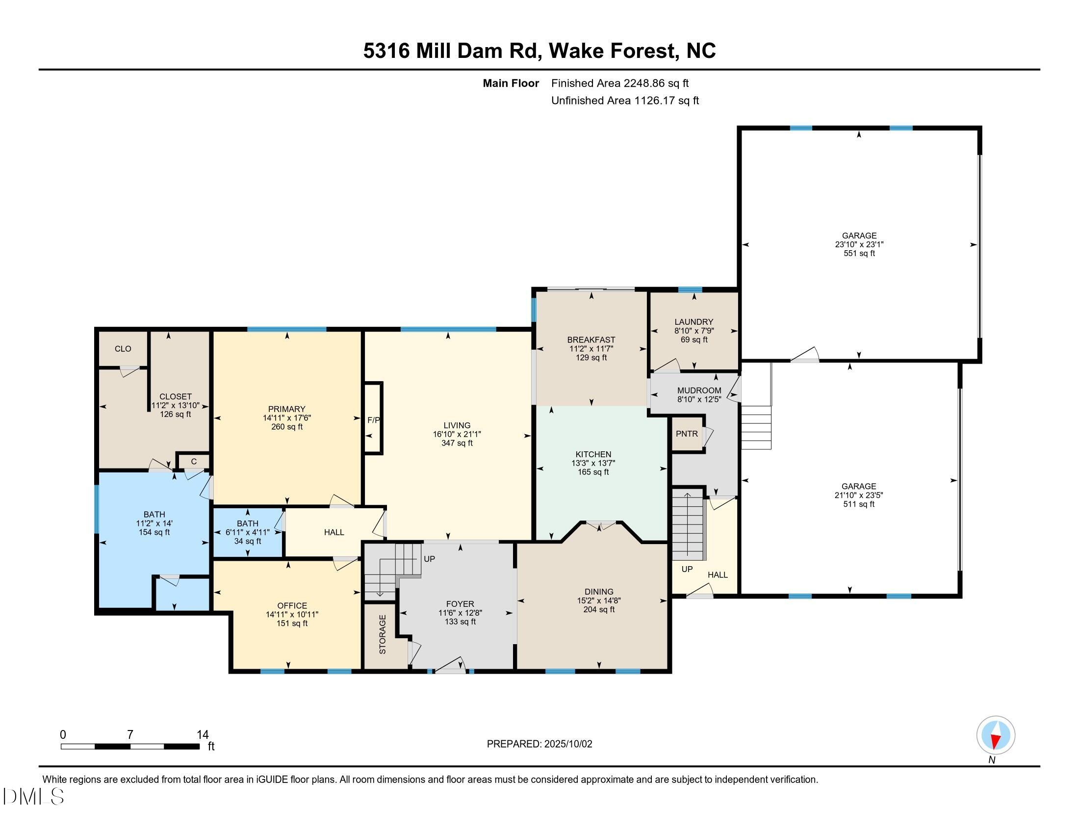 5316 Mill Dam Road Wake Forest, NC 27587 - Photo 76 of 80 floor_imperial_en_1