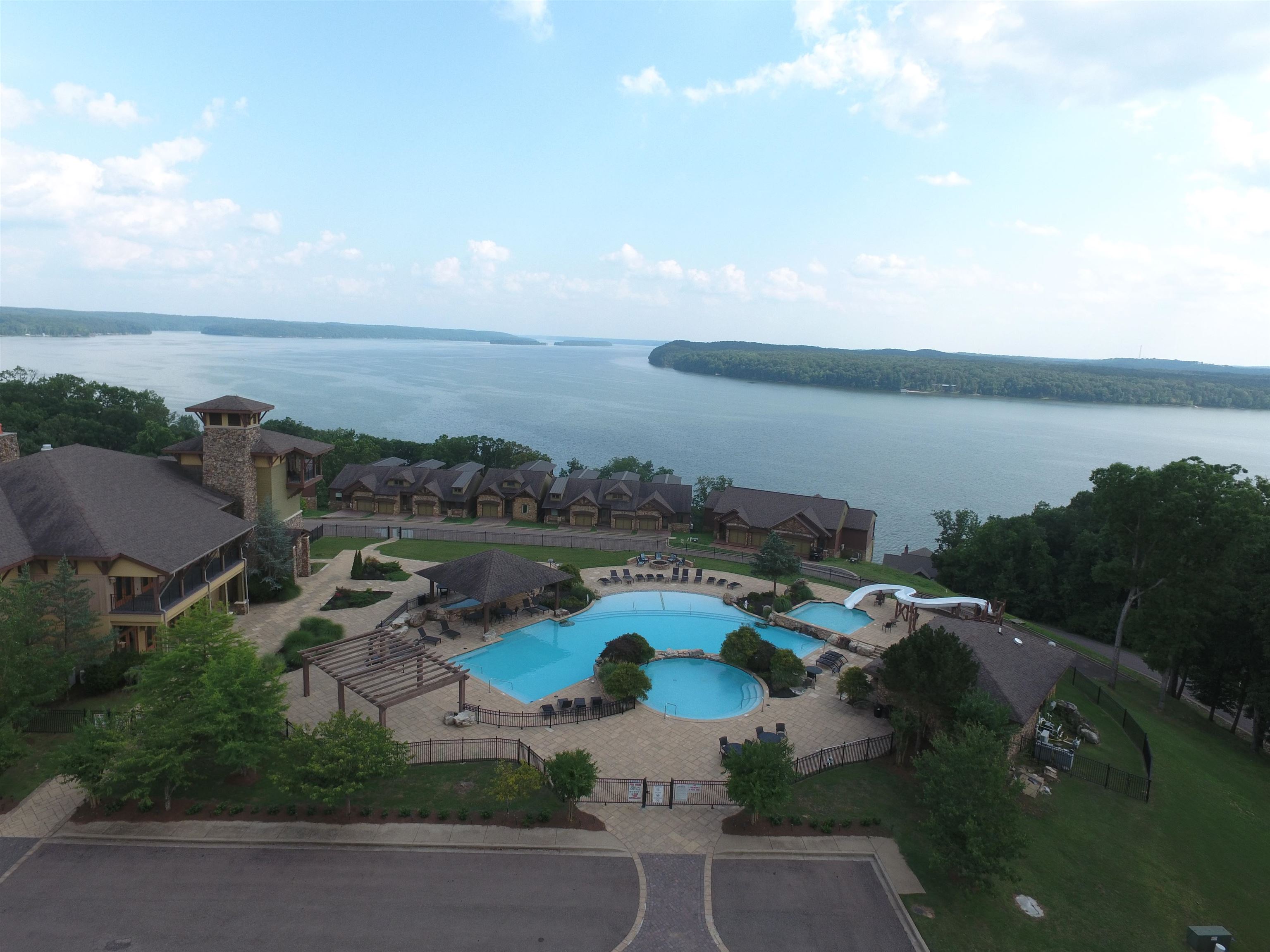 Lot 98 Gentle Ridge Way Savannah, TN 38372 - Photo 9 of 11 an aerial view of house with yard and ocean view