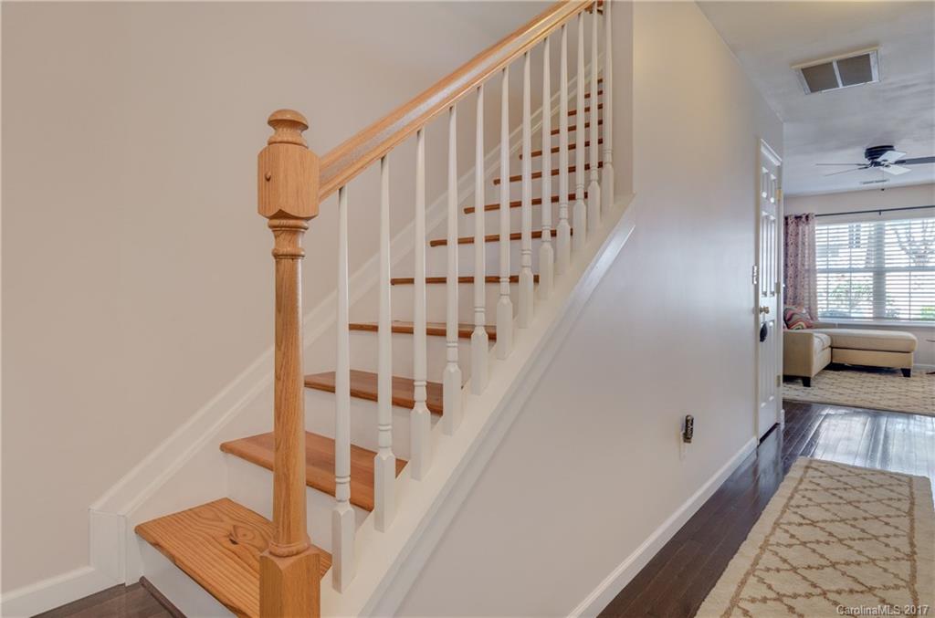 11642 Rabbit Ridge Road, Unit 2073 Charlotte, NC 28270 - Photo 3 of 24 a view of entryway with wooden floor and stairs