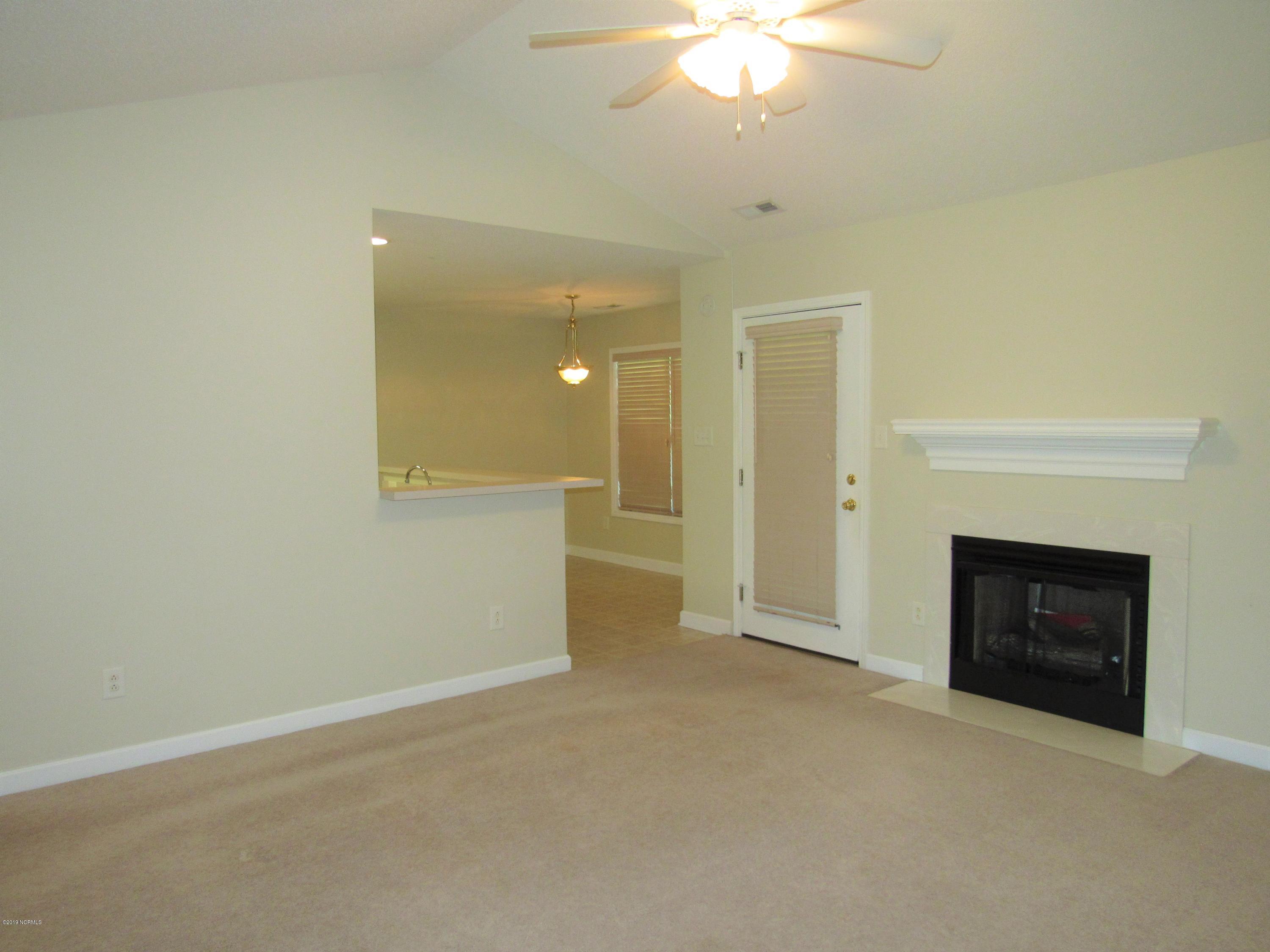 413 Marsha's Way Havelock, NC 28532 - Photo 12 of 48 Living room with fireplace (2)