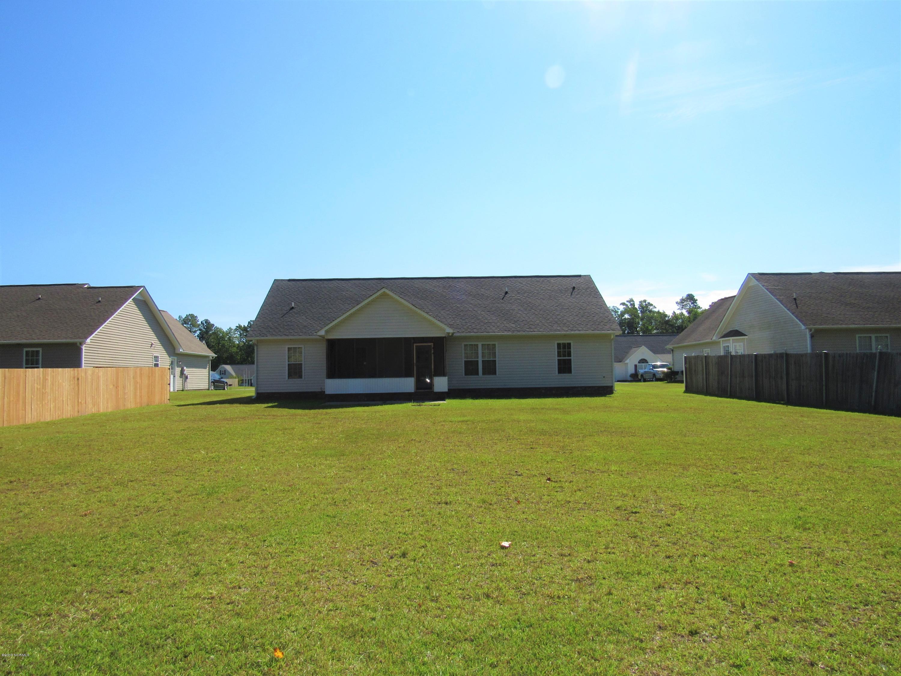413 Marsha's Way Havelock, NC 28532 - Photo 18 of 48 Backyard of 413 Marsha's Way