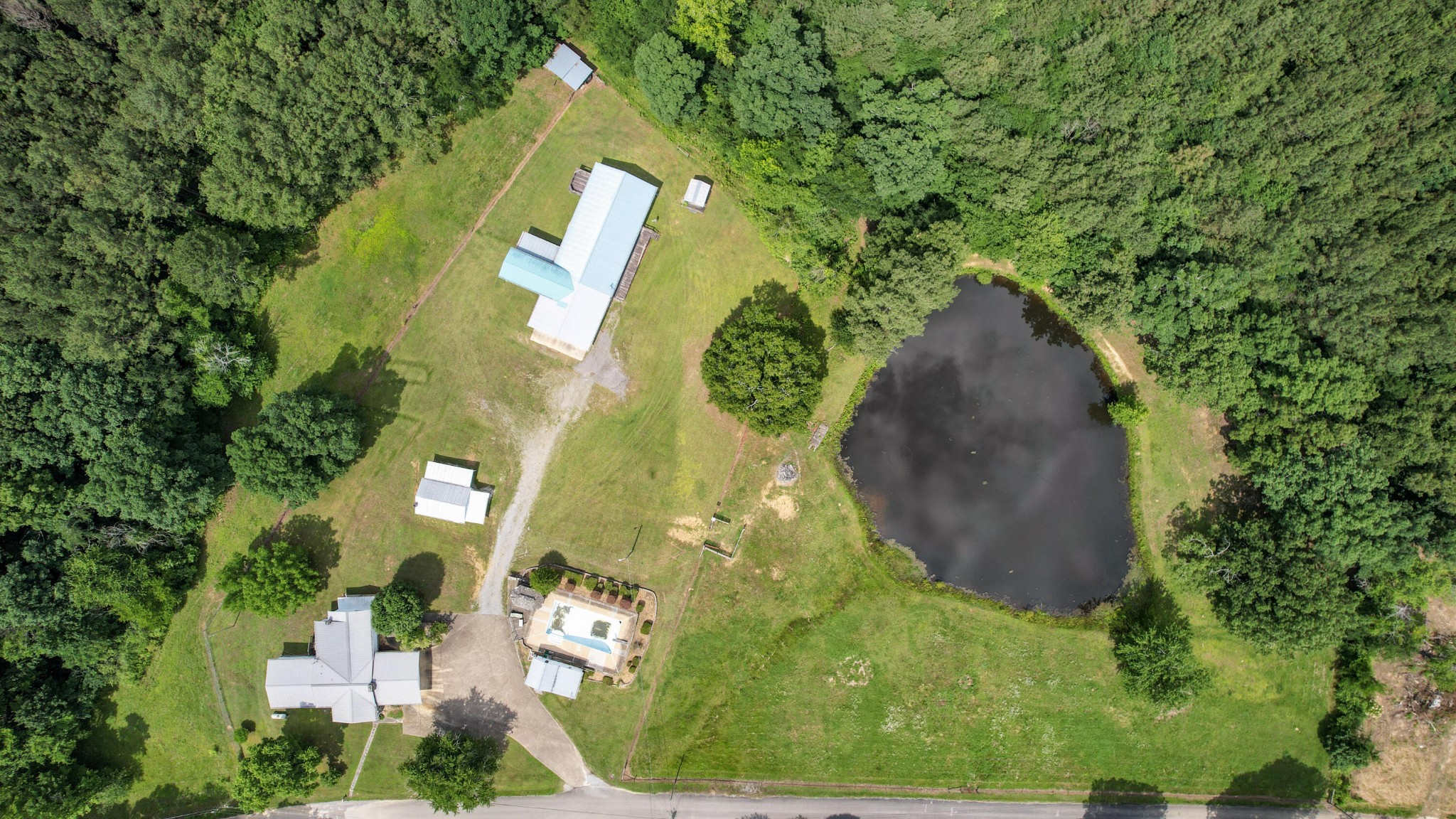 428 Caldwell Road Southeast Cleveland, TN 37323 - Photo 2 of 91 an aerial view of a house with a yard