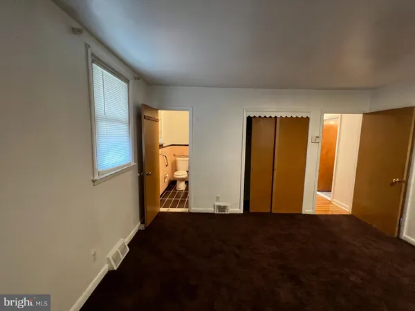 a view of front door