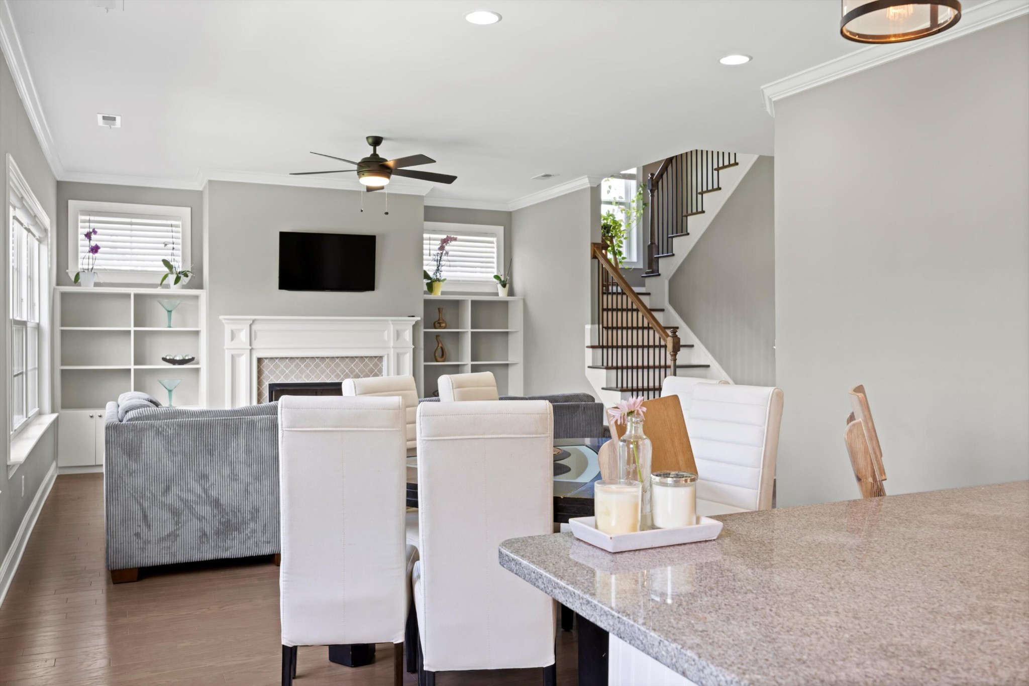 3569 Weathervane Loop Apison, TN 37302 - Photo 11 of 36 a living room with furniture and a flat screen tv