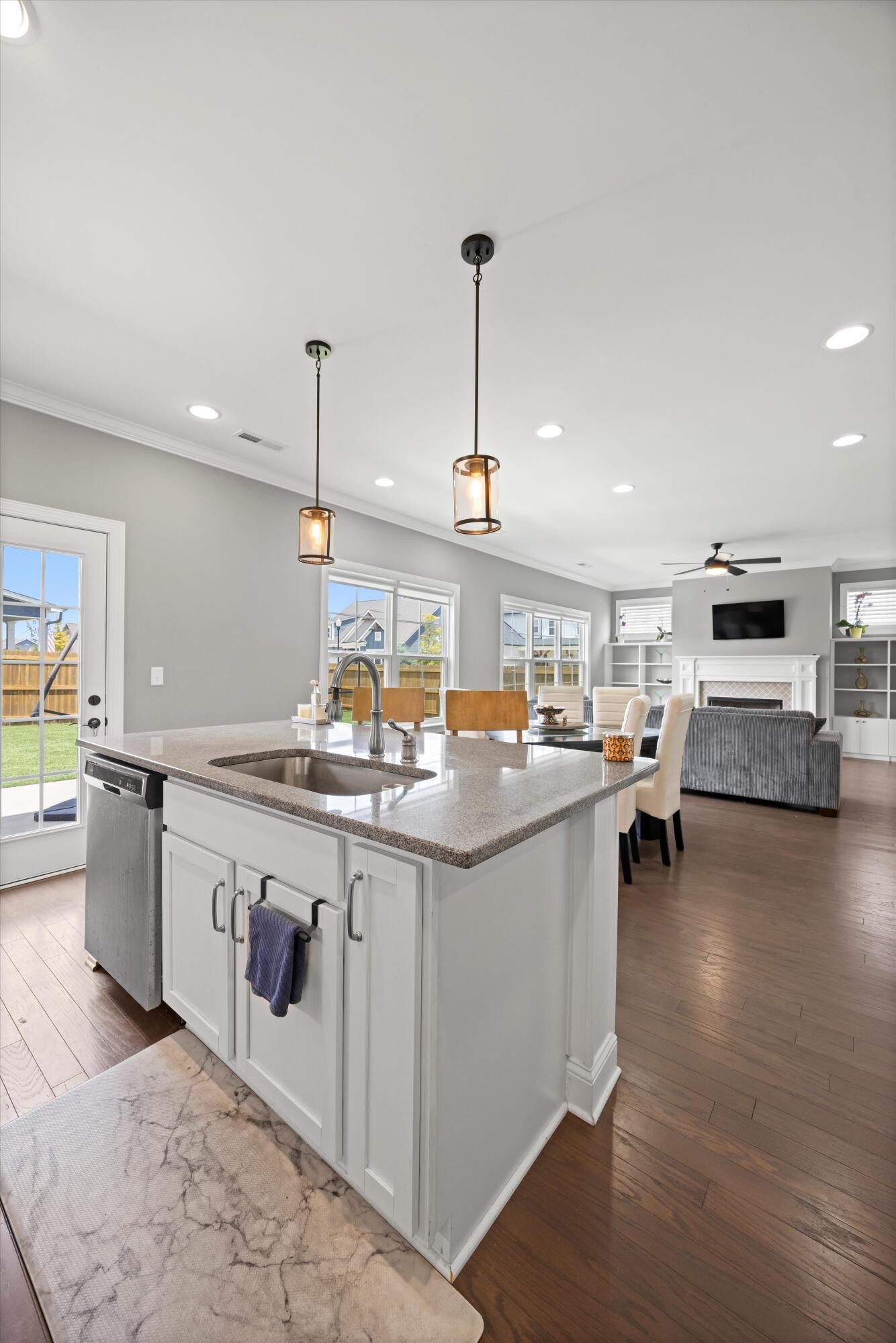 3569 Weathervane Loop Apison, TN 37302 - Photo 12 of 36 a kitchen with stainless steel appliances granite countertop a sink and stove