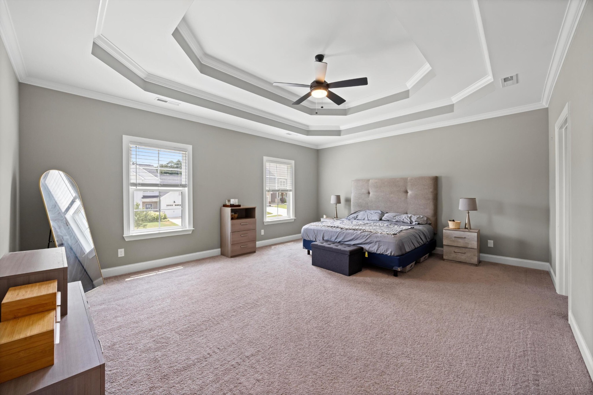 3569 Weathervane Loop Apison, TN 37302 - Photo 17 of 36 a spacious bedroom with a bed furniture and a window