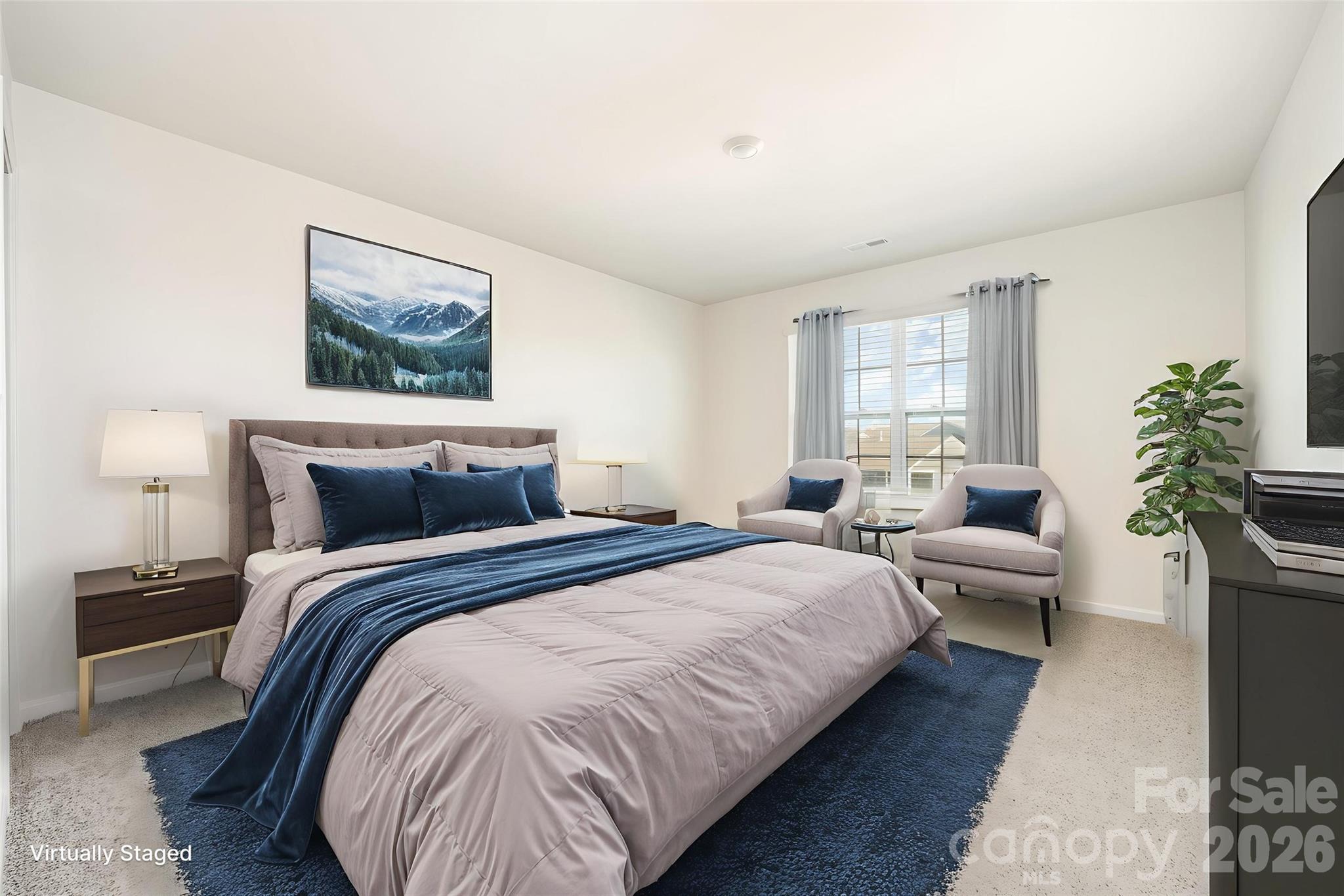 2116 Vanderlyn Street Monroe, NC 28112 - Photo 12 of 20 a bedroom with bed and a couch