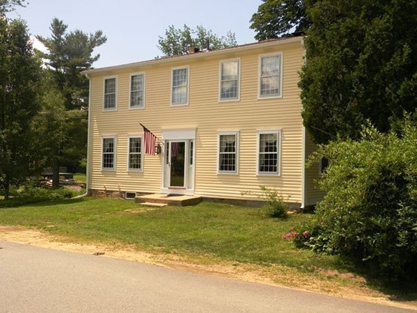 29 Wellington Road Templeton, MA 01468 - Photo 2 of 29 a white house that has a big yard in front of it
