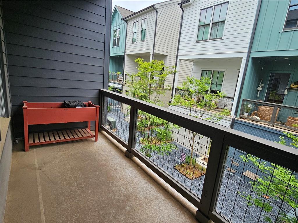 732 Perch Place Atlanta, GA 30312 - Photo 21 of 25 a view of a two chairs in the balcony
