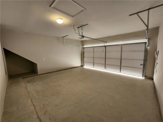 a view of a backyard with a garden