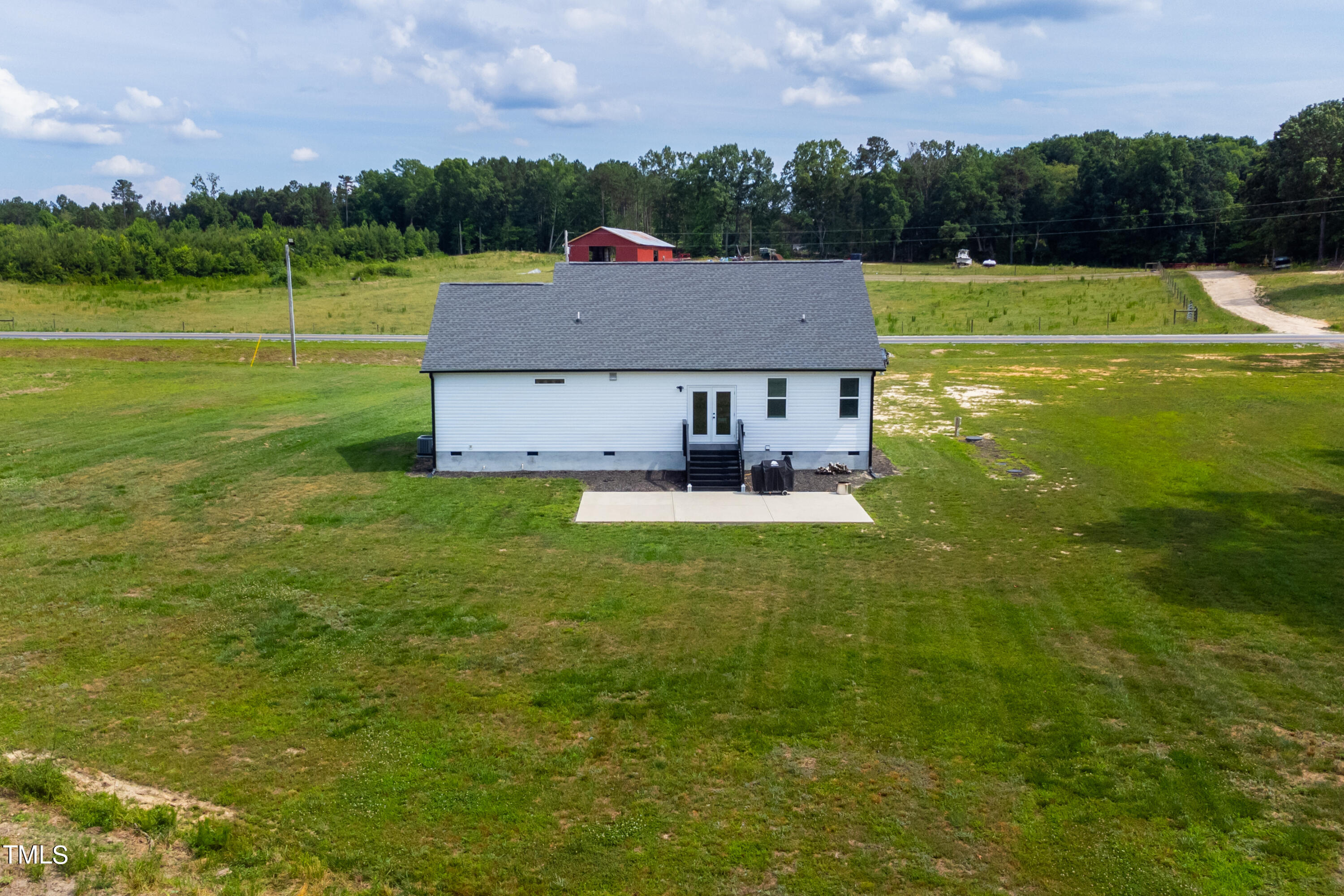 486 Dick Baker Road Louisburg, NC 27549 - Photo 5 of 20 Exterior Drone 4