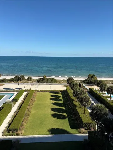 a view of a ocean from a balcony