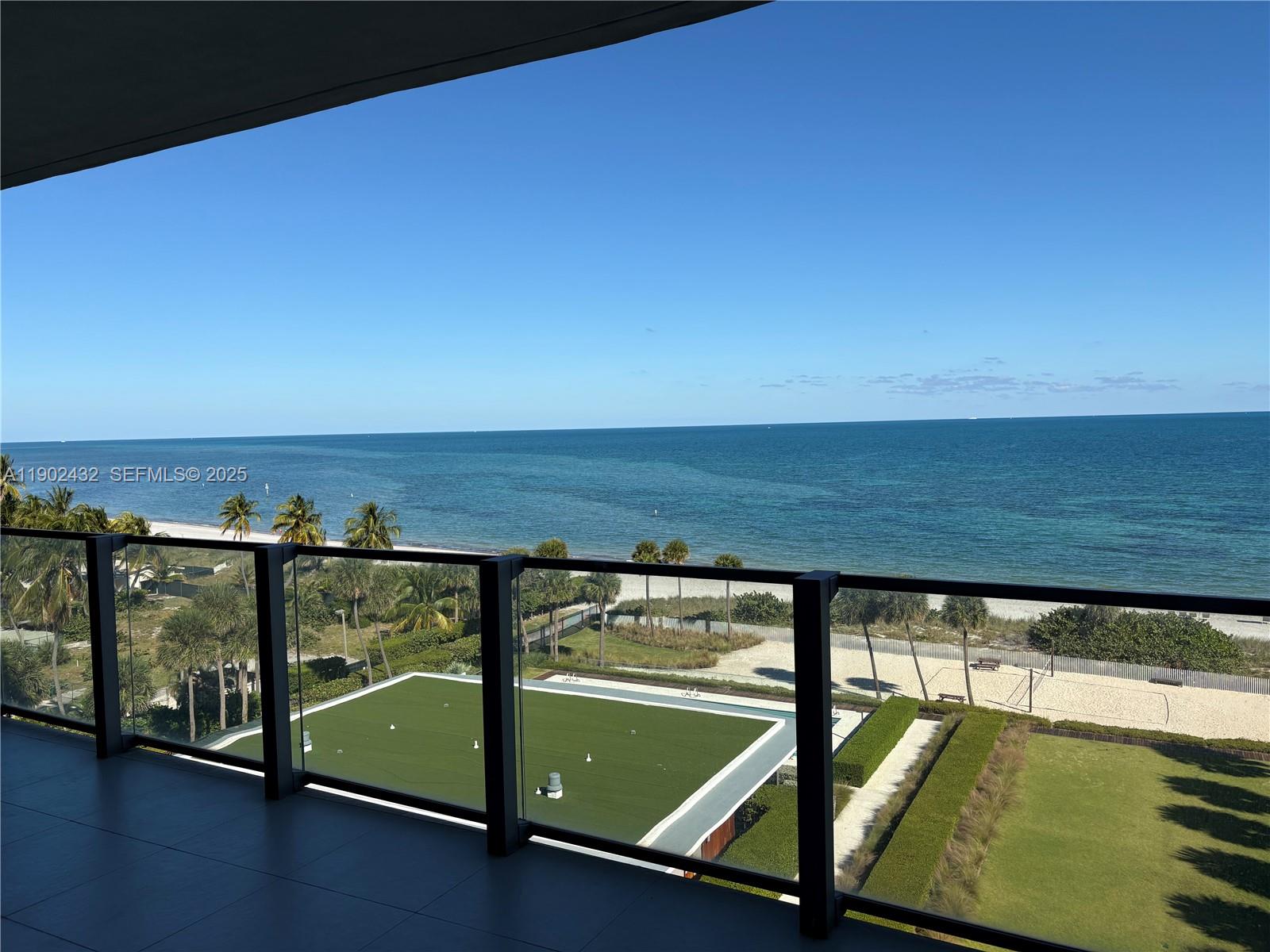 350 Ocean Drive, Unit 704N Key Biscayne, FL 33149 - Photo 28 of 34 a view of a ocean from a balcony