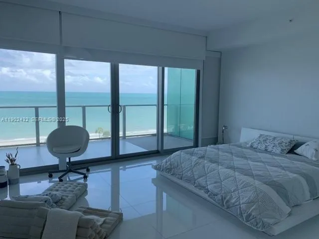 view of an empty room with a window