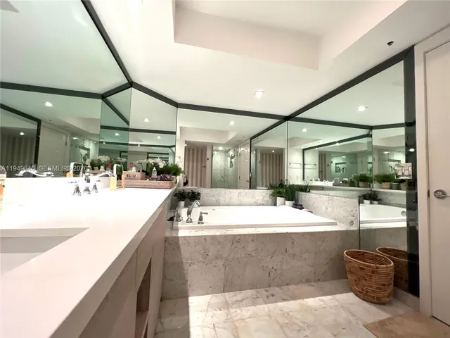 a large living room with a large window