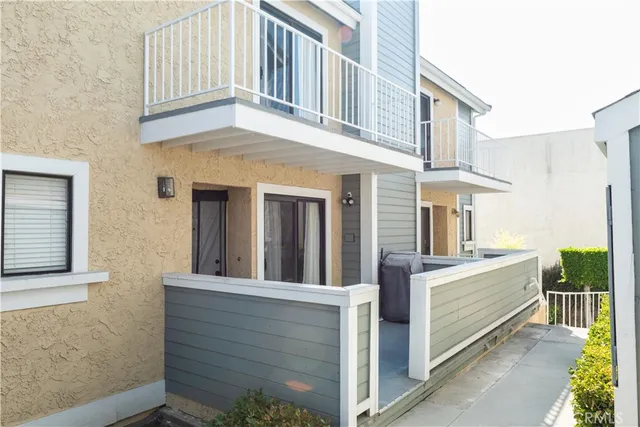 a view of front door