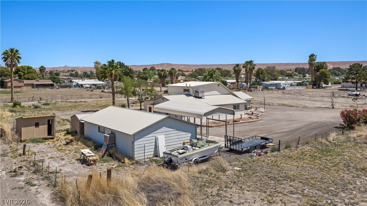 750 Leming Avenue Overton, NV 89040 - Photo 6 of 82 This desert property offers spacious living with ample outdoor storage and a serene backdrop.