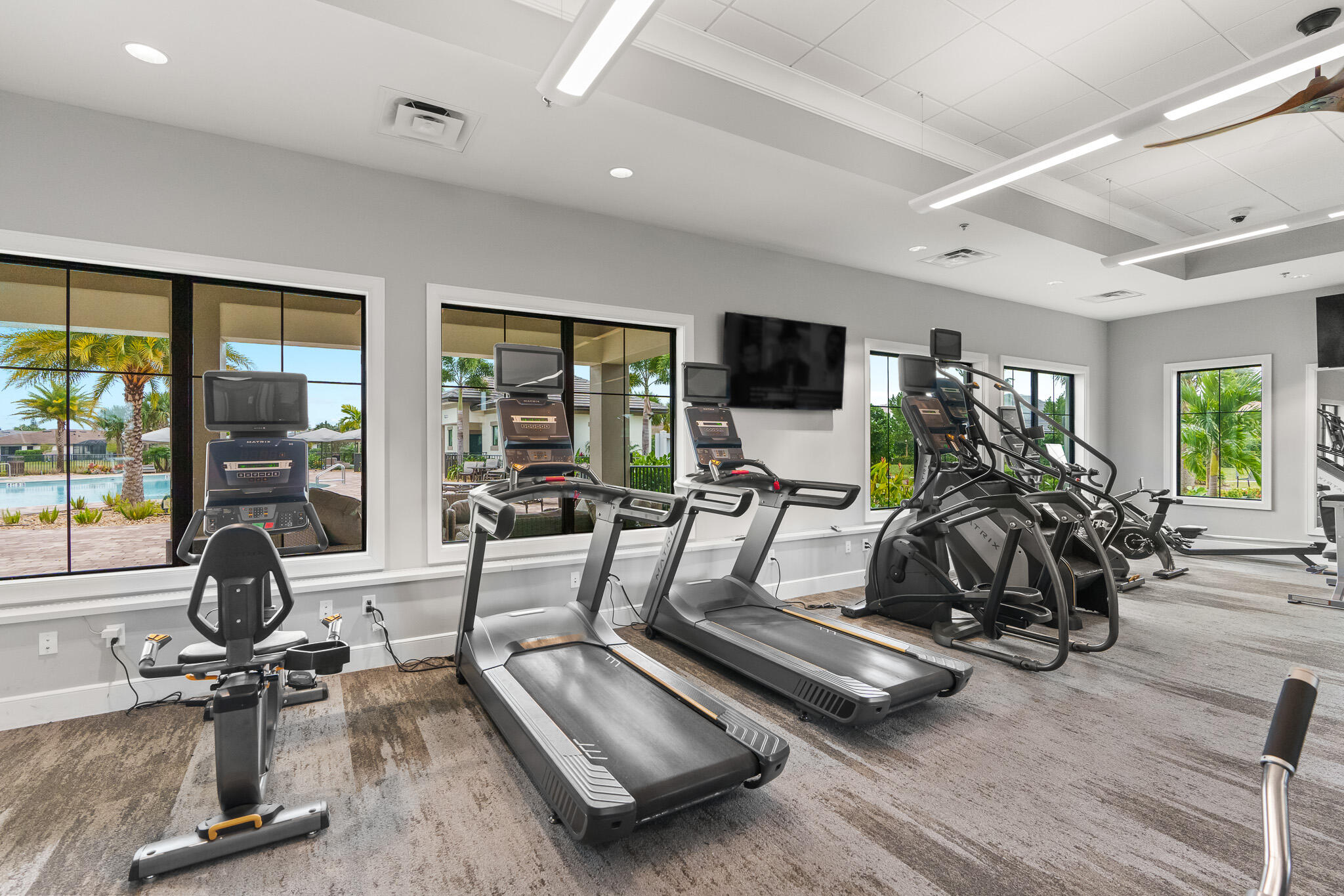 8202 Cadre Noir Road Lake Worth, FL 33467 - Photo 37 of 58 a view of a room with gym equipment