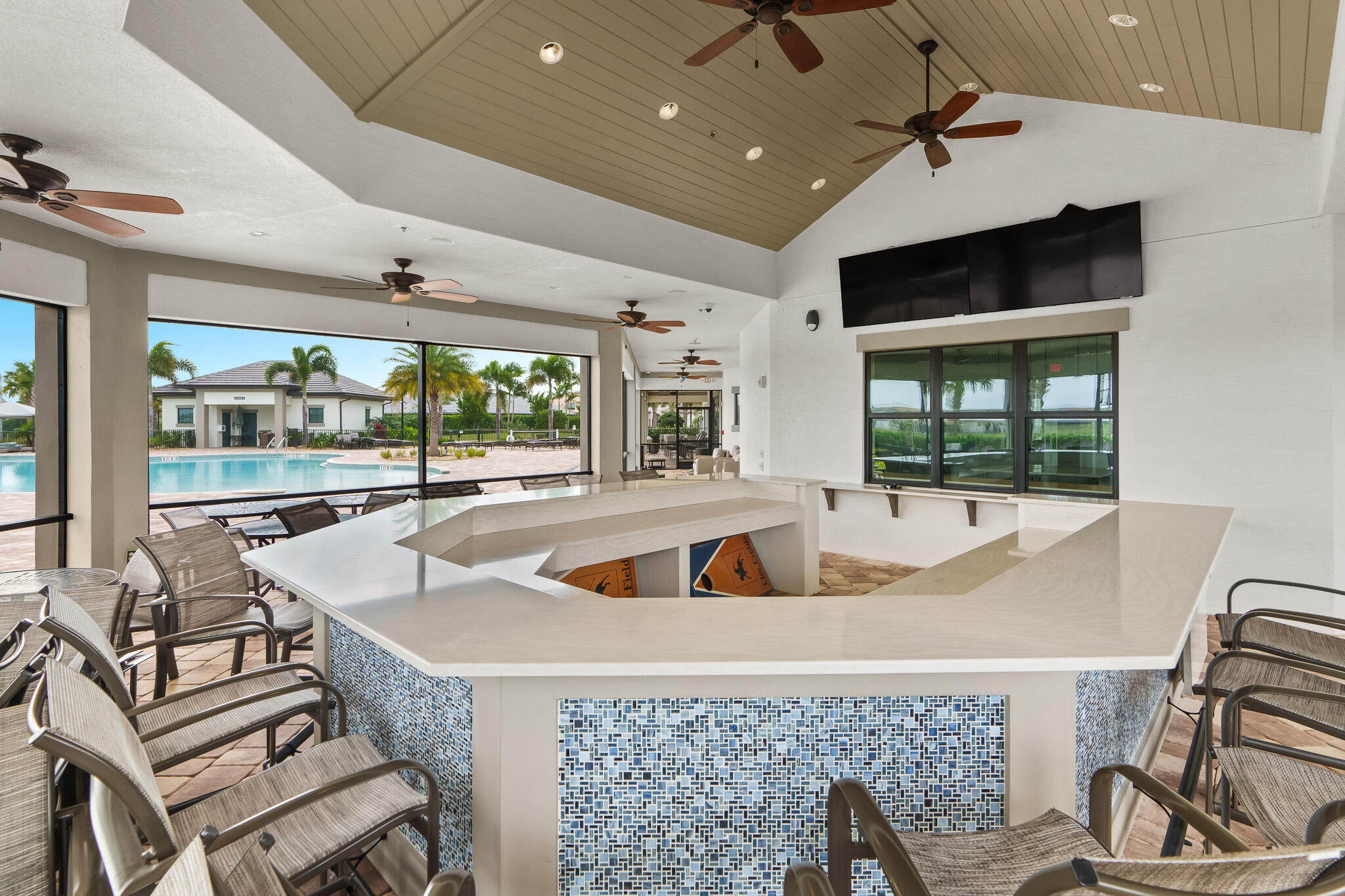 8202 Cadre Noir Road Lake Worth, FL 33467 - Photo 44 of 58 Clbhouse Bar Area