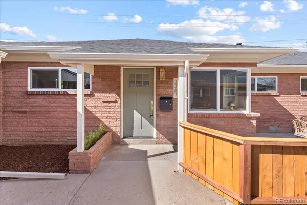 a front view of a house with a porch