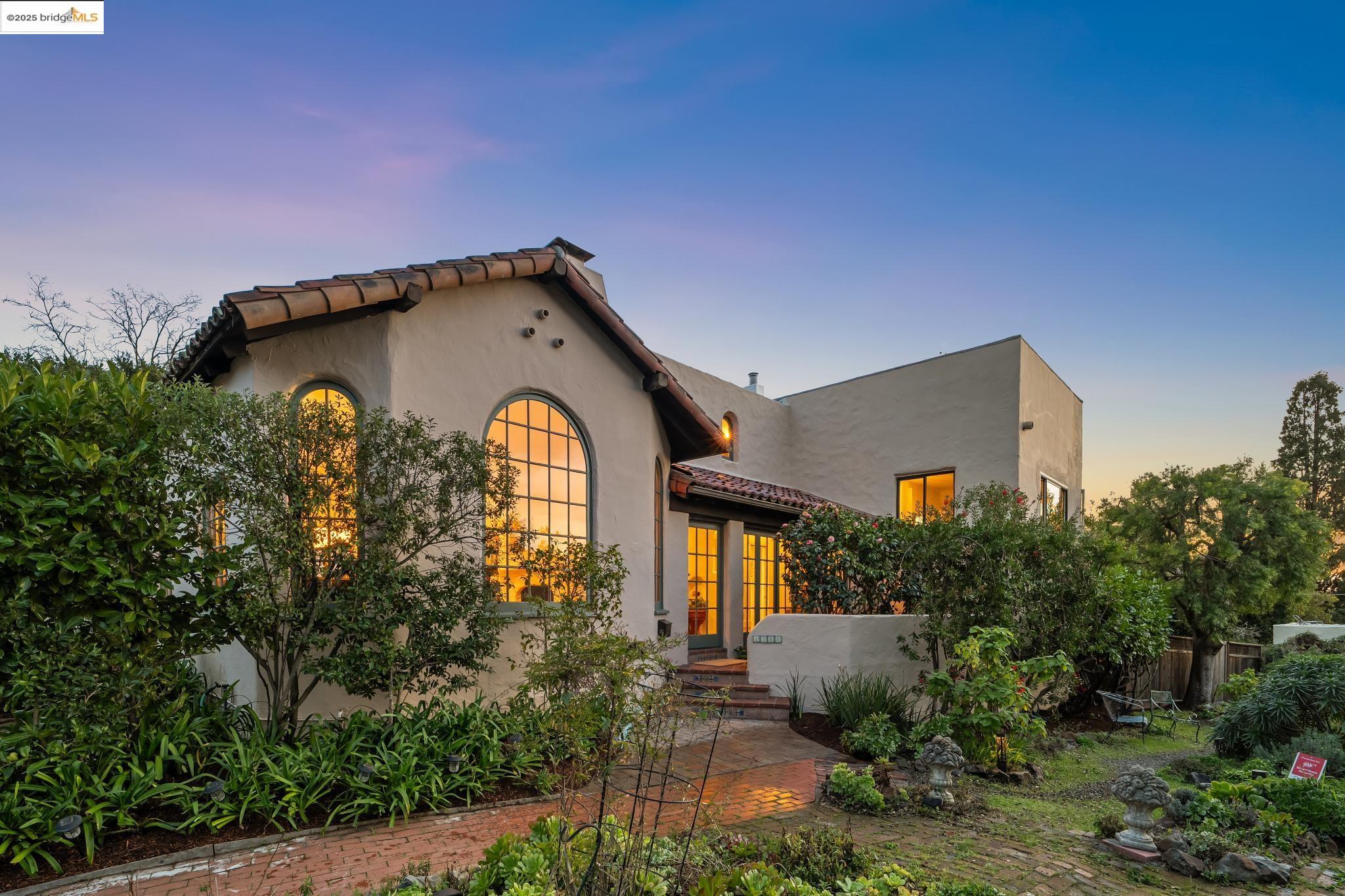 1386 Euclid Avenue Berkeley, CA 94708 - Photo 1 of 1 a front view of a house with garden