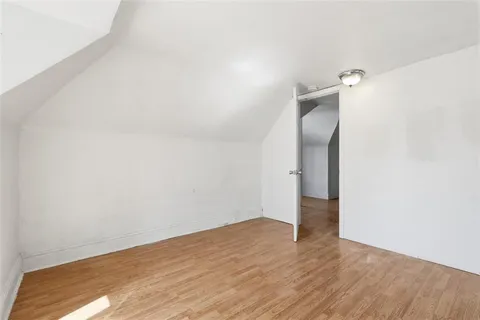 a view of a garage with furniture