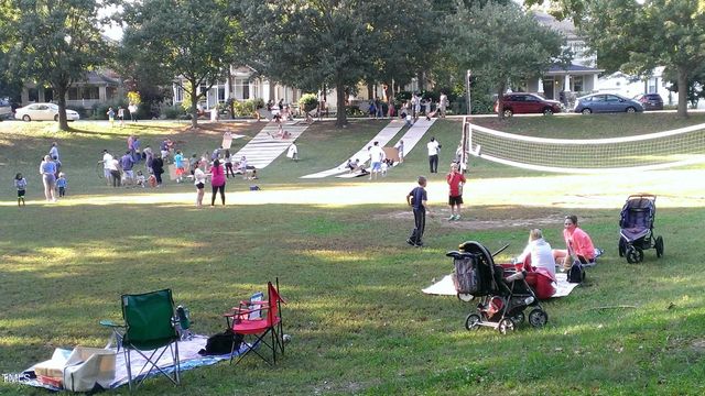 a close up of a street sign