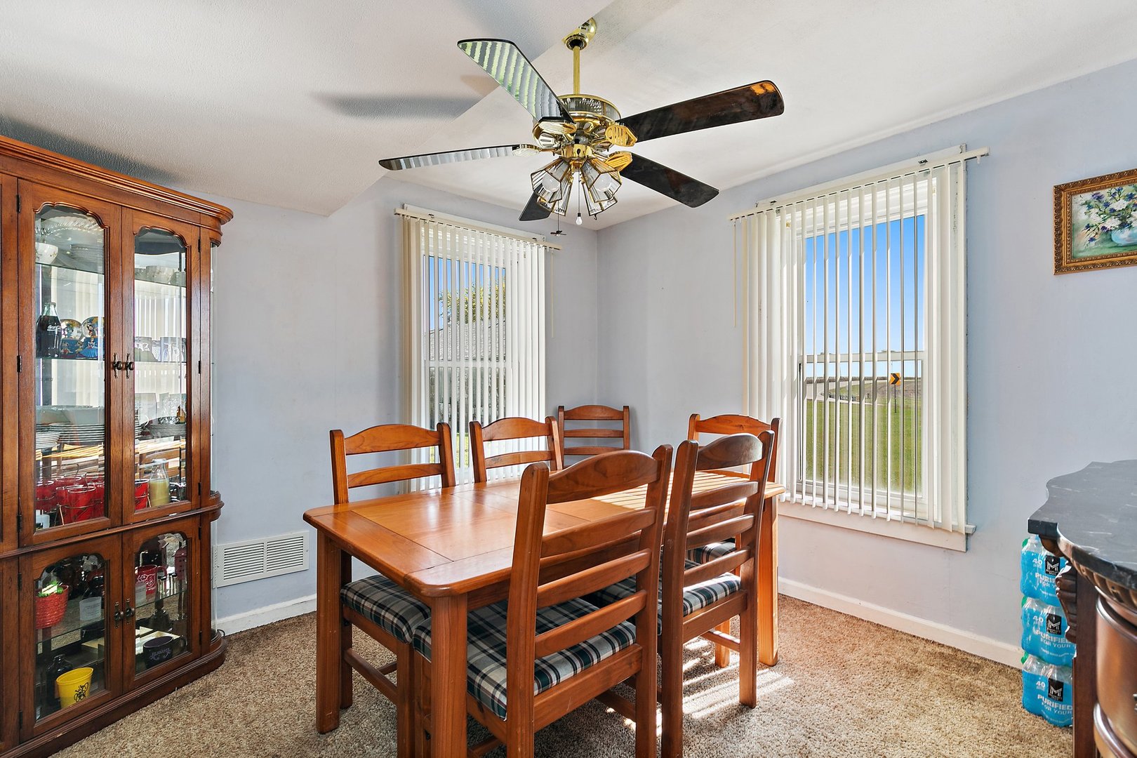 10178 Preserve Road Waterman, IL 60556 - Photo 5 of 18 a view of a dining room with furniture and window