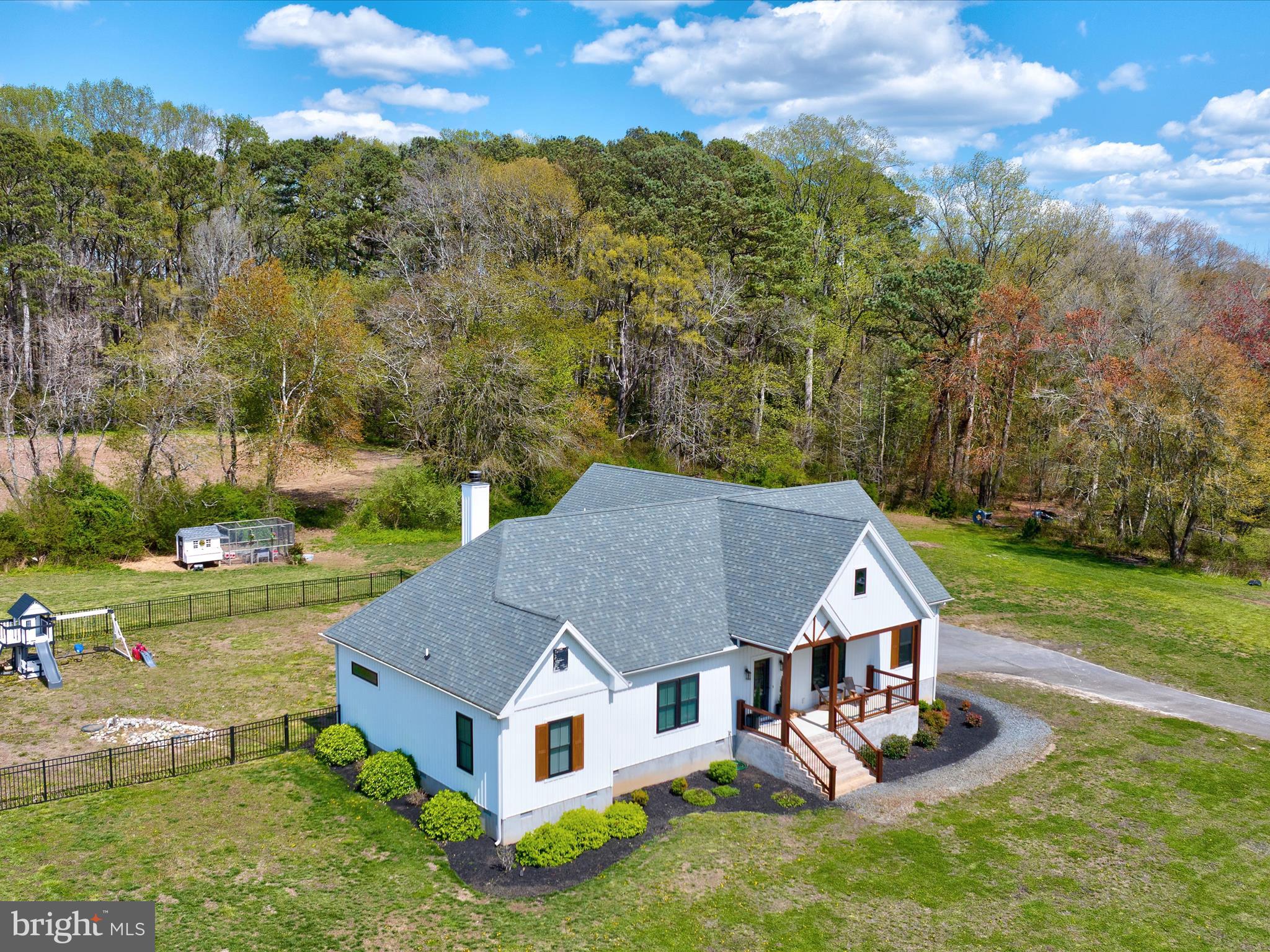 9741 Mason Road Berlin, MD 21811 - Photo 69 of 71 an aerial view of a house with a yard