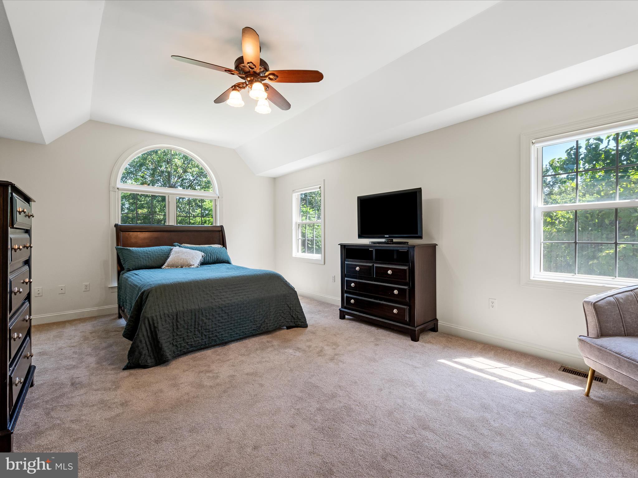 2358 Cave Ridge Road Mount Jackson, VA 22842 - Photo 3 of 59 a bedroom with a bed and a tv on the dresser