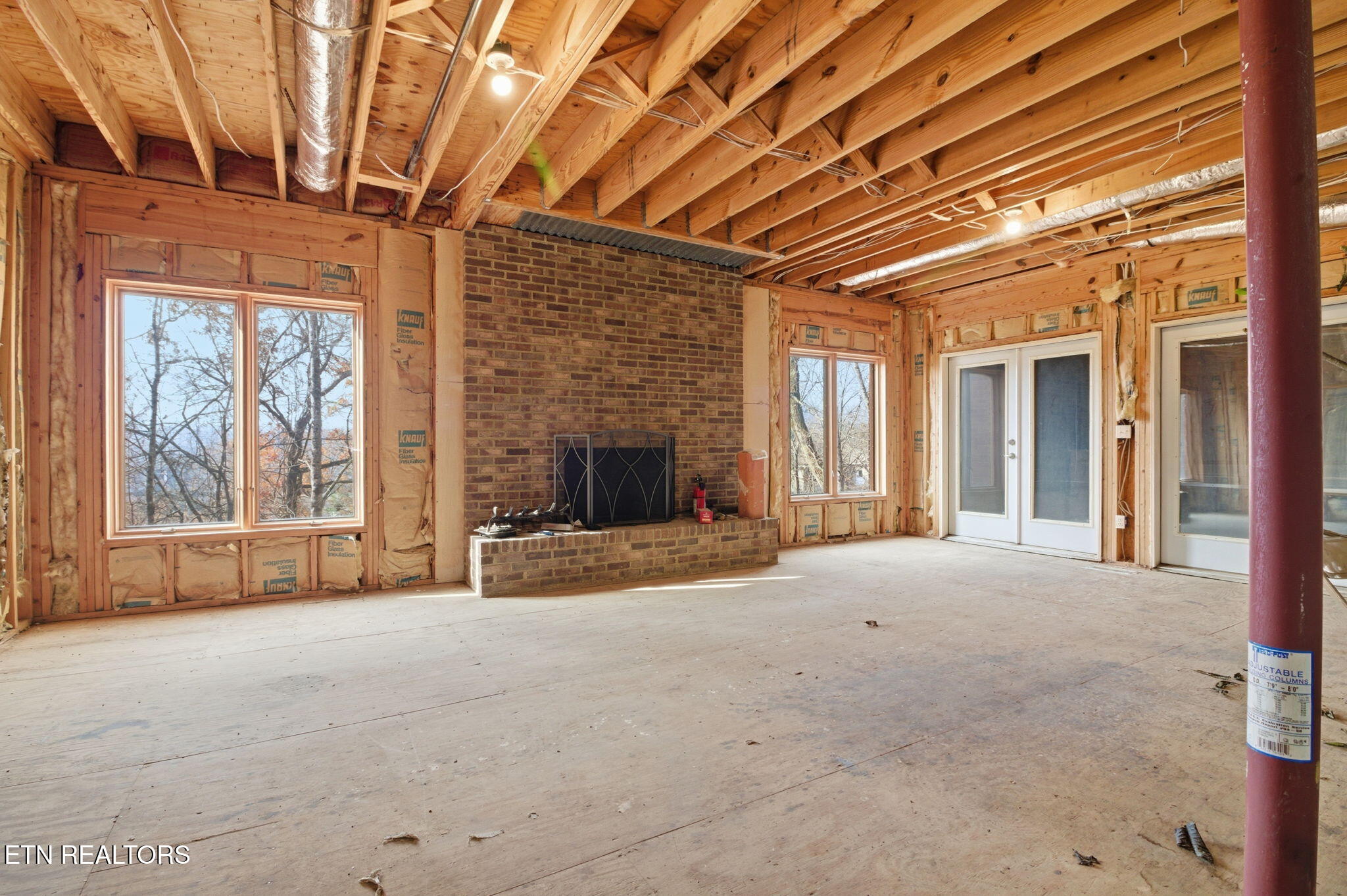 306 Teague Lane Sevierville, TN 37862 - Photo 53 of 60 Downstairs fireplace