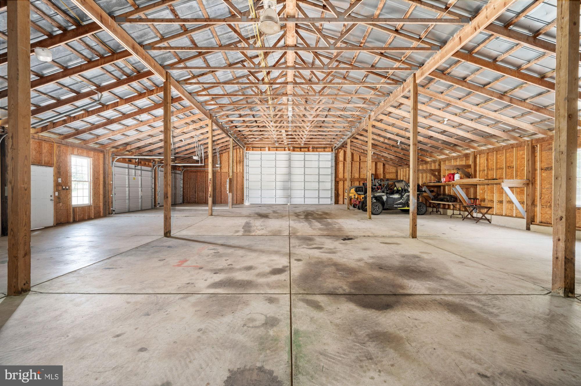 161 Forest Lane Road Fredericksburg, VA 22405 - Photo 48 of 99 Interior of large barn