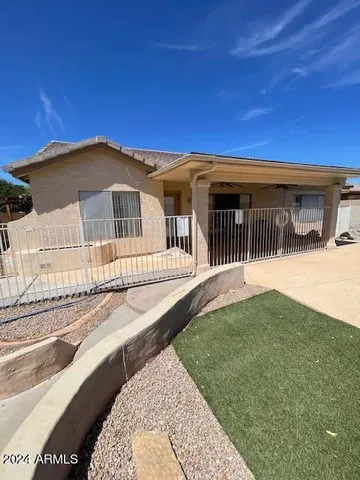 a view of outdoor space and deck