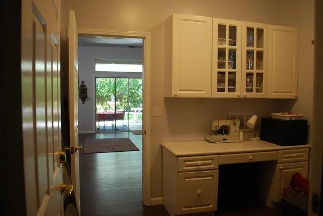 a view of storage and utility room