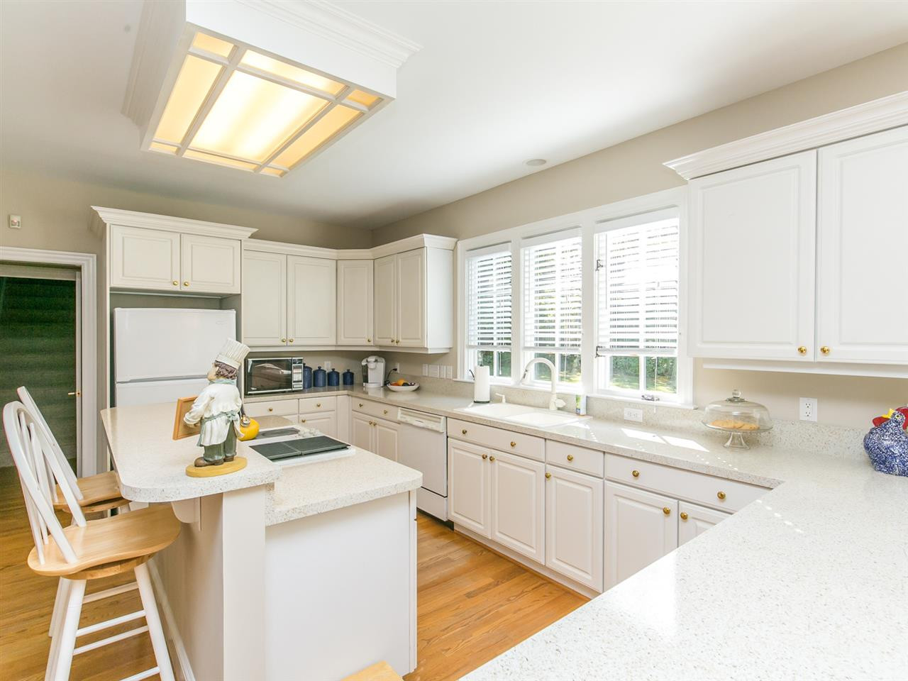 1604 Adams Mountain Road Raleigh, NC 27614 - Photo 7 of 25 Kitchen with hardwoods, tons of work space. Kitchen