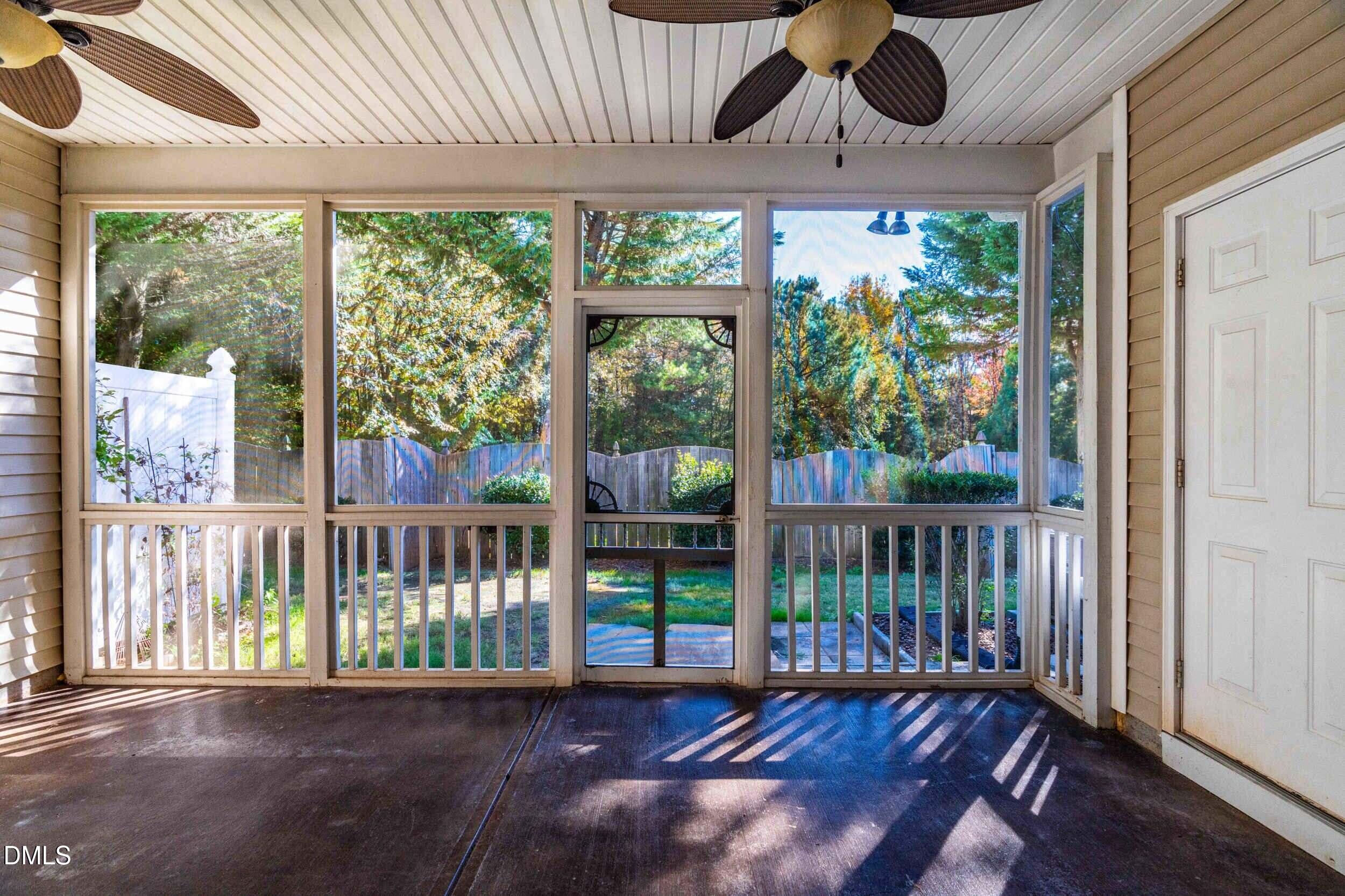 2522 Spring Oaks Way Raleigh, NC 27614 - Photo 26 of 30 a view of a wooden deck