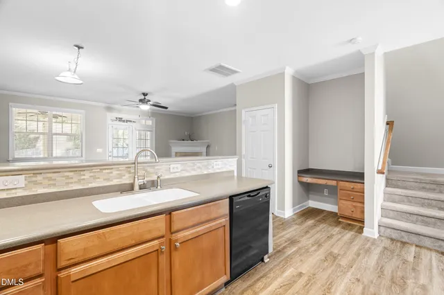 a bathroom with a sink and a large mirror