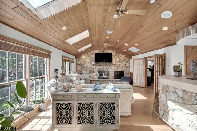 a view of a kitchen with dining table and chairs