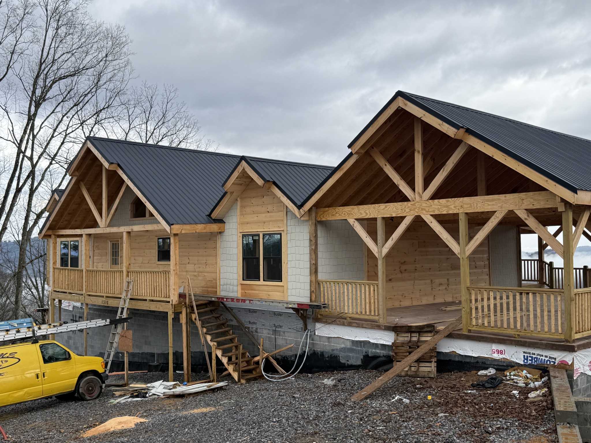 1310 Amazing Grace Way Sevierville, TN 37876 - Photo 2 of 15 a front view of a house with parking space