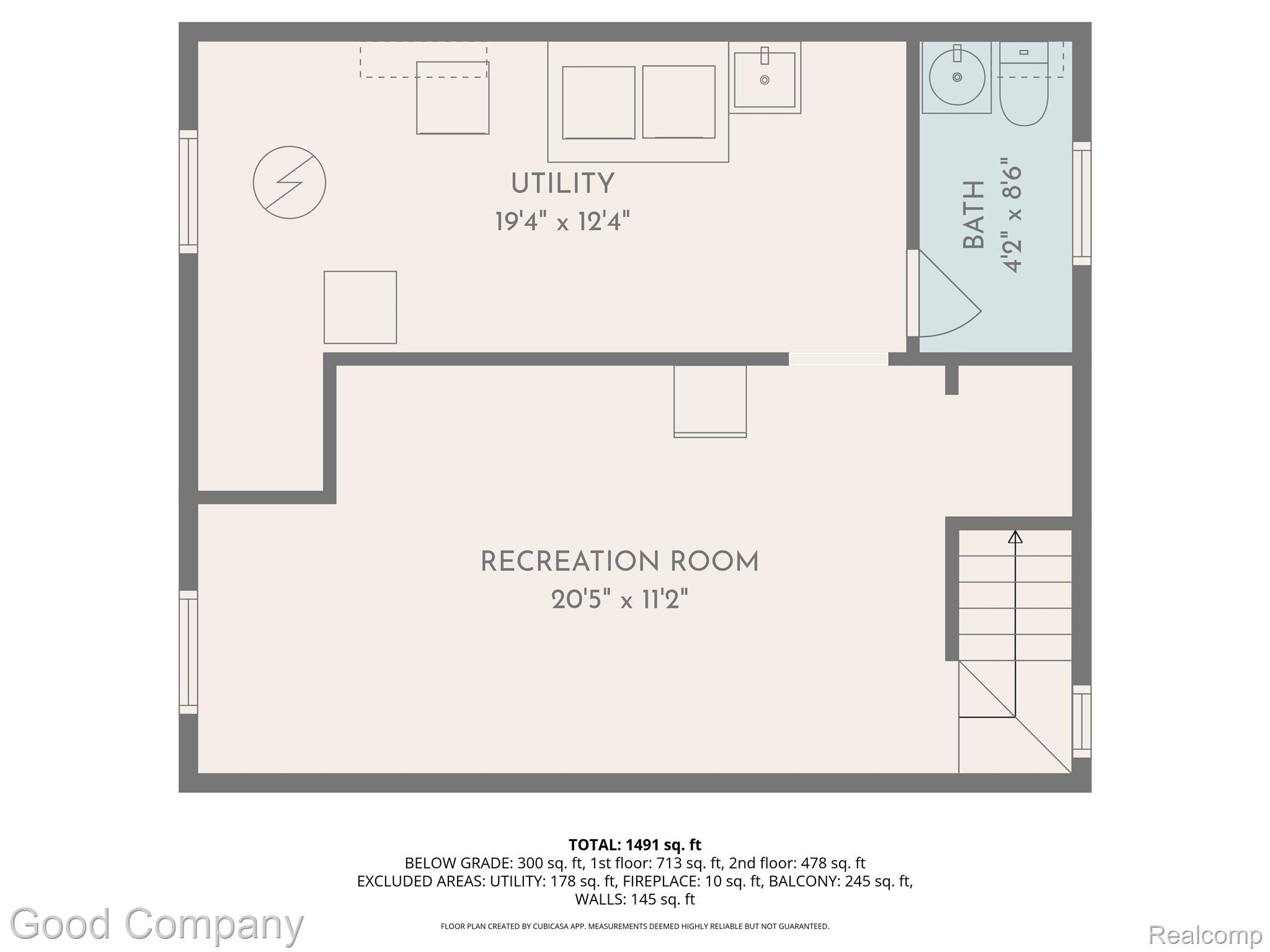 18669 Coyle Street Detroit, MI 48235 - Photo 41 of 41 View of floor plan / room layout