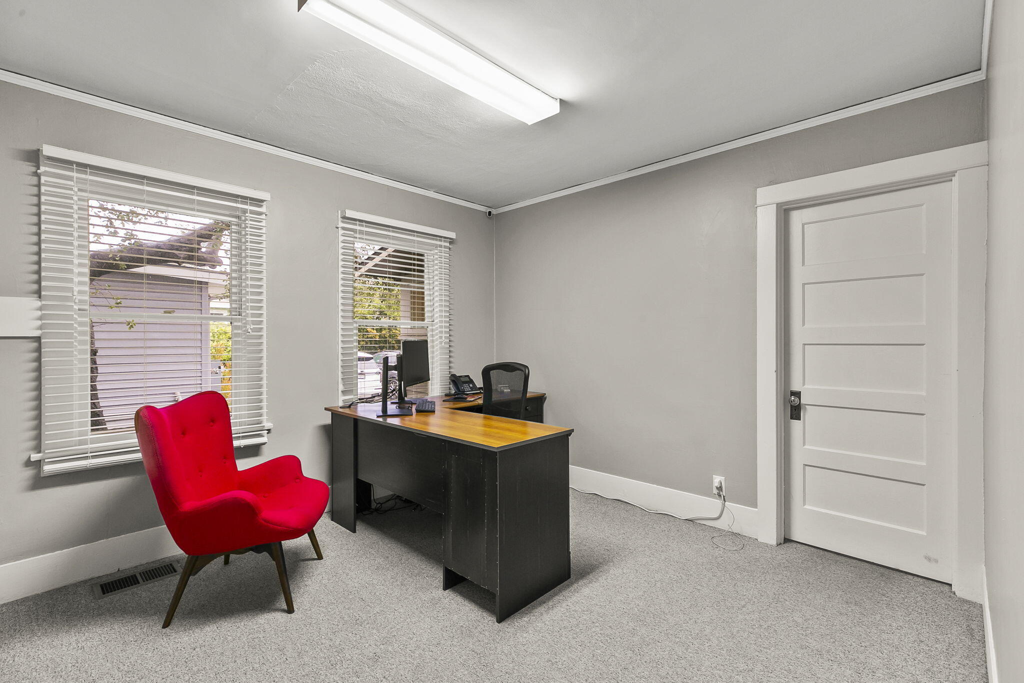 405 West Ojai Avenue Ojai, CA 93023 - Photo 17 of 21 a view of a room with furniture and windows