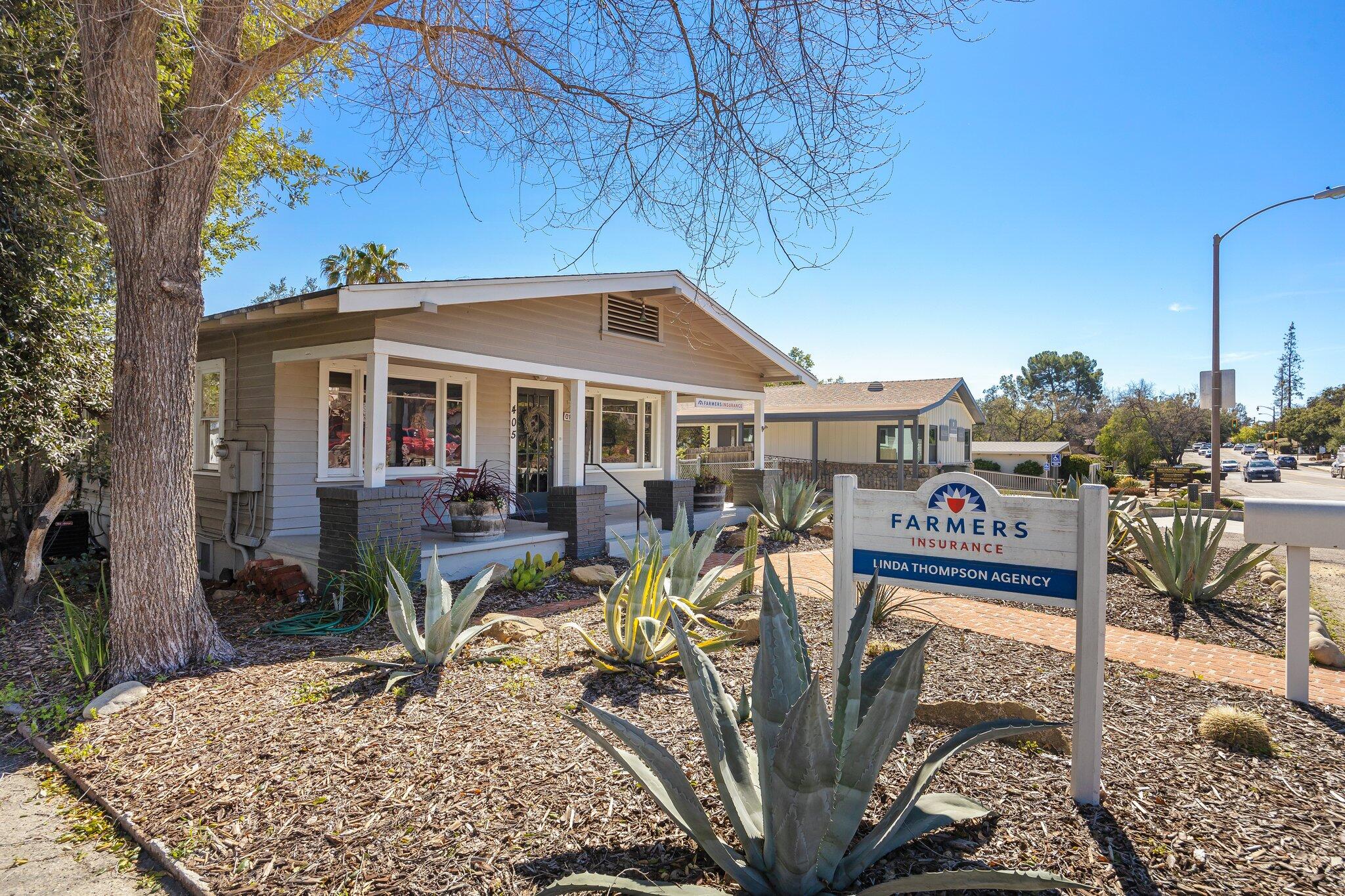405 West Ojai Avenue Ojai, CA 93023 - Photo 3 of 21 a view of a chairs and table in the patio