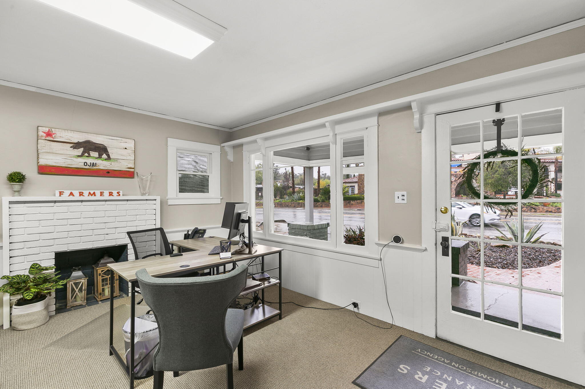 405 West Ojai Avenue Ojai, CA 93023 - Photo 6 of 21 a view of a dining room with furniture window and outside view